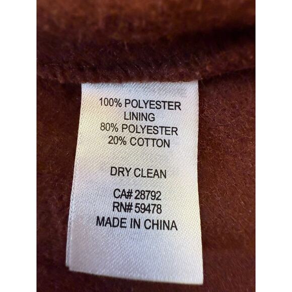 Joie Brown Jacket Women's Size L/G Button Up‎ Outerwear - Picture 4 of 14